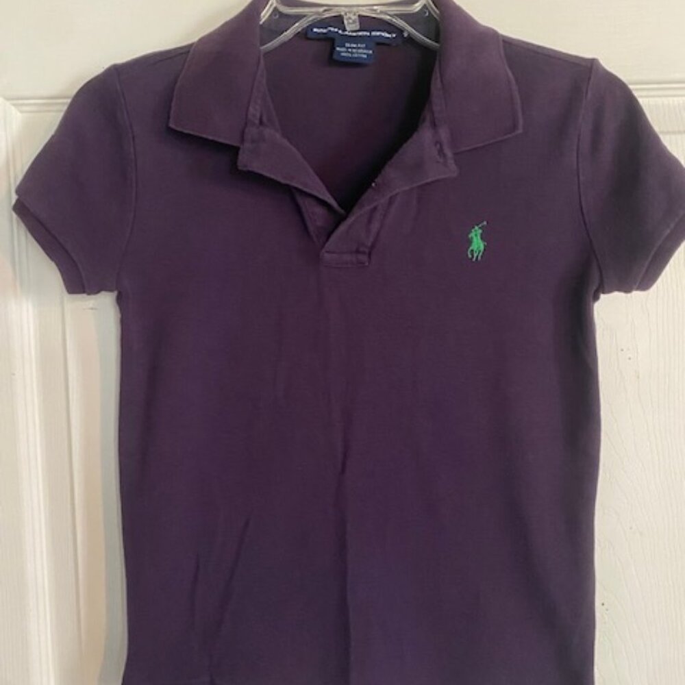 Ralph Lauren Sport Polo Shirt Slim Fit Women's Size Small